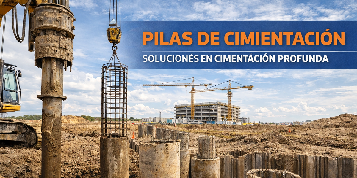 Pilas de cimentación