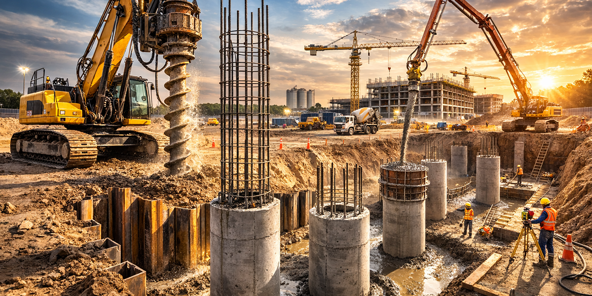 Pilotes de Cimentación Profunda